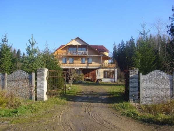 Жить на своей земле в шикарном доме у озера в 70 км от СПб