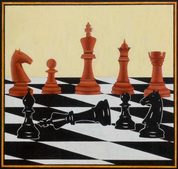 Шахматы в живописи № 1 в Москве фото 31