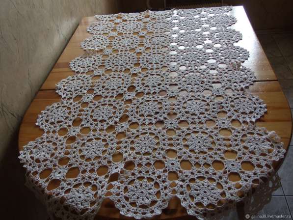 Скатерть ажурная из мотивов в Люберцы фото 6