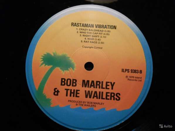 Bob Marley -Rastaman Vibration (UK) в Санкт-Петербурге