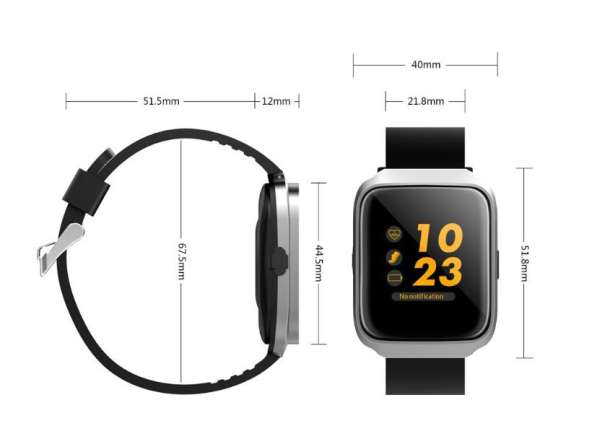 Smart Watch часы с фитнес браслетом Z40 в Санкт-Петербурге фото 5