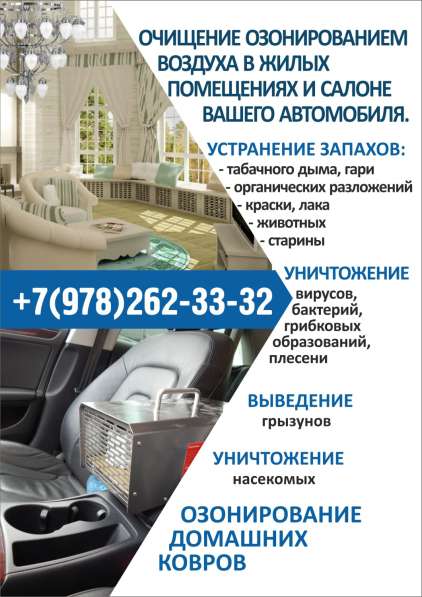 Обработка жилых помещений и авто в Феодосии фото 16