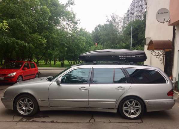 Автобокс TERRA DRIVE 500 серый/чёрный в Москве фото 3