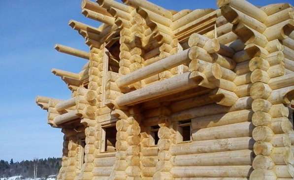 Изготовление сруба деревянного дома или бани в Красноярске