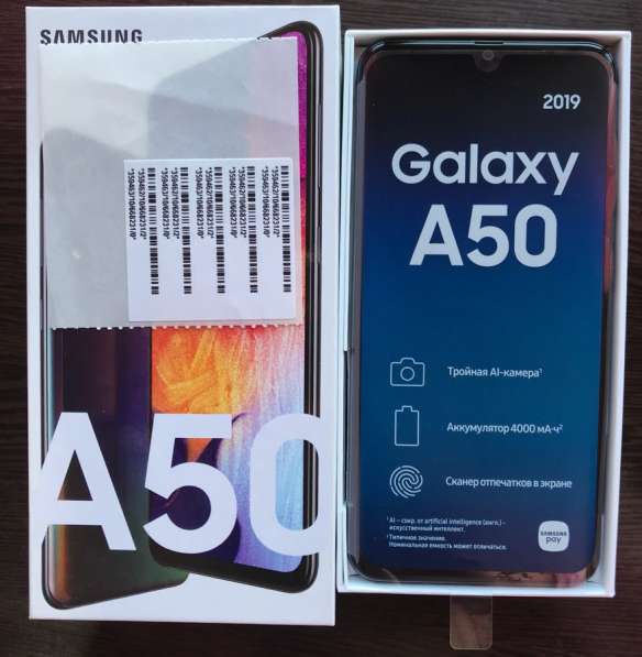 Продаю Samsung A50, чёрный, 64gb в Краснодаре фото 3