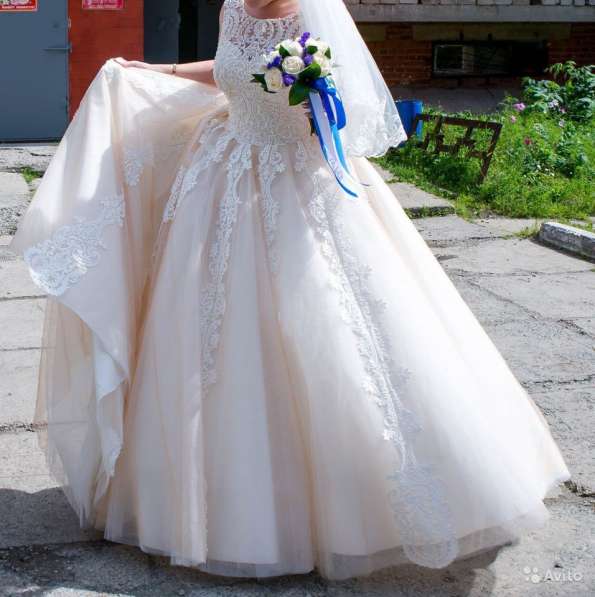 Шикарное свадебное платье в Златоусте фото 8