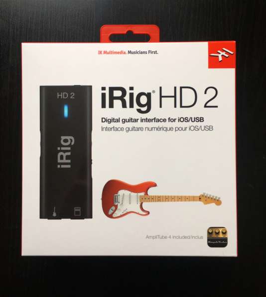 IRig HD2 + 12 Платных Приложений из AppStore в подарок