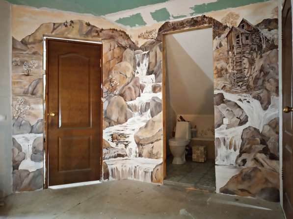 Роспись стен и барельефы в Магнитогорске фото 14