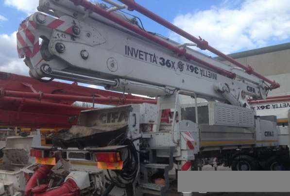 Автобетононасос Invetta 36X CIFA 2004г. 36м в Краснодаре