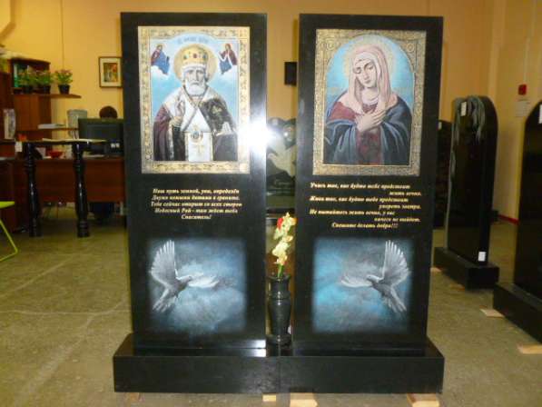 ПАМЯТНИКИ ИЗ ГРАНИТА С ДОСТАВКОЙ в Новосибирске фото 15