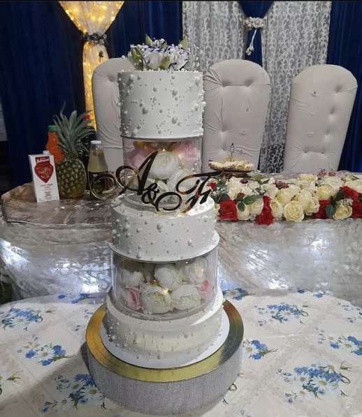 Свадебный торт на заказ в Сальске фото 6