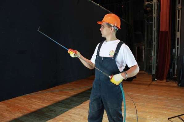 Огнезащитная обработка текстильных материалов и штор в Москве фото 4