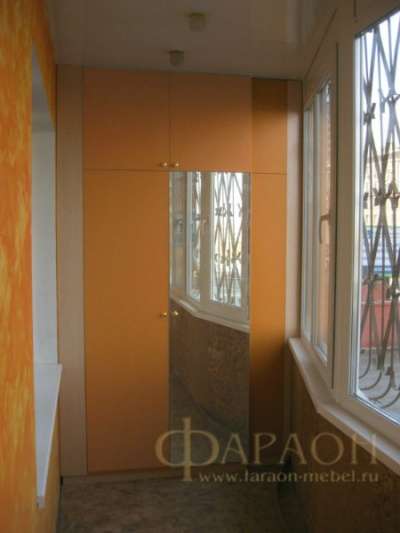 Компактная встроенная мебель на балкон з в Челябинске фото 8