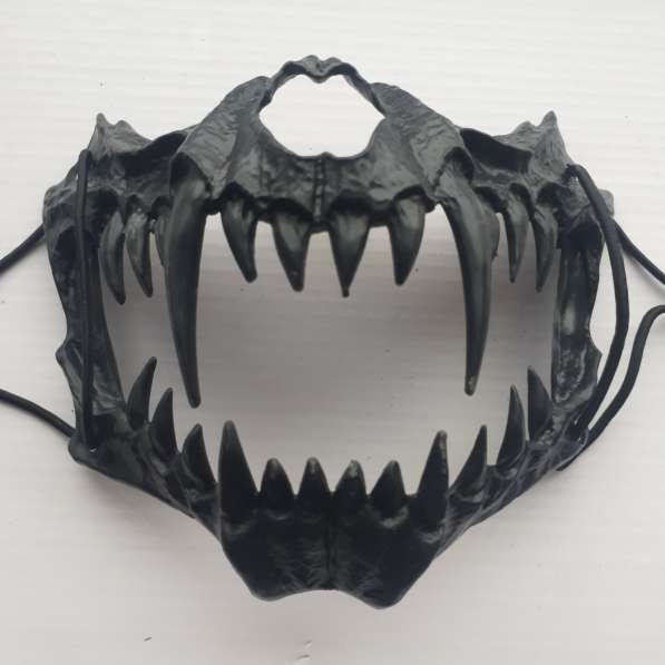 Маска челюсть, черная в Кемерове фото 3