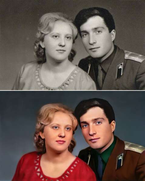 Оживить и реставрировать фото с помощью им в Новосибирске