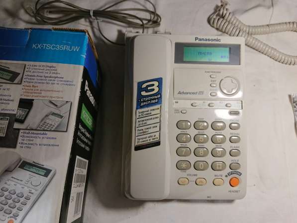 Panasonic KX-TSC35RU Made in Malaysia в Челябинске фото 5