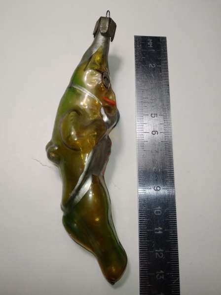 Елочная игрушка Адвокат Горошек из сказки Чиполлино СССР в Магнитогорске фото 8