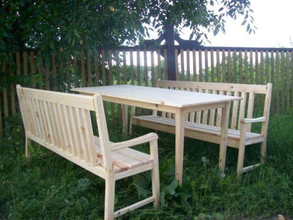Скамейка/стол/ Скамейка для сада/ Стол для сада/ Садовый комплект мебели в Нижнем Новгороде