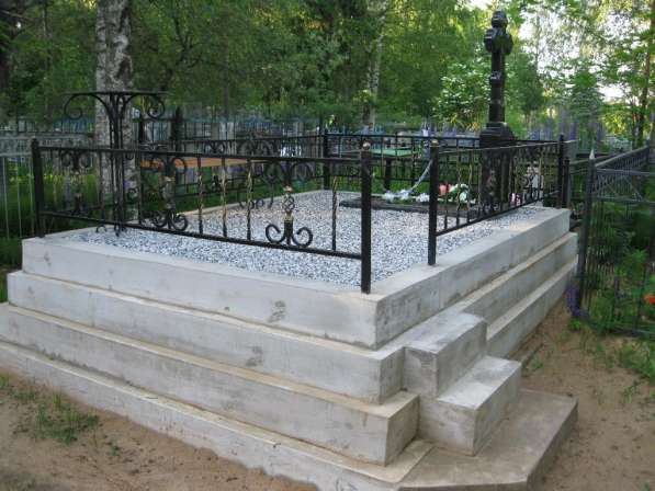 Памятники. Благоустройство захоронений под ключ в Великом Новгороде фото 4