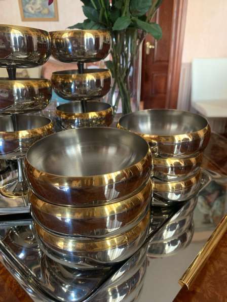 Цептер десертный набор, чайные стаканы, поднос в Санкт-Петербурге