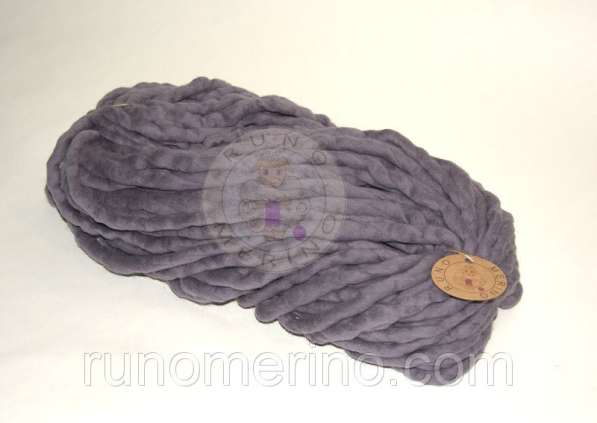 Толстая пряжа 100%шерсть цвет №28 МУССОН в фото 9