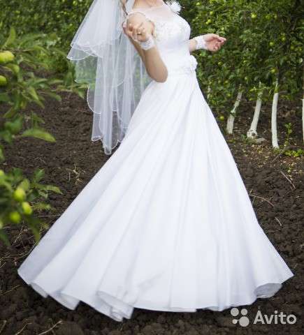 Нежное свадебное платье в Краснодаре