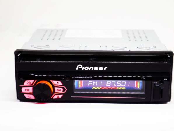 1din Магнитола Pioneer 7130 - 7"Экран + USB + Bluetooth