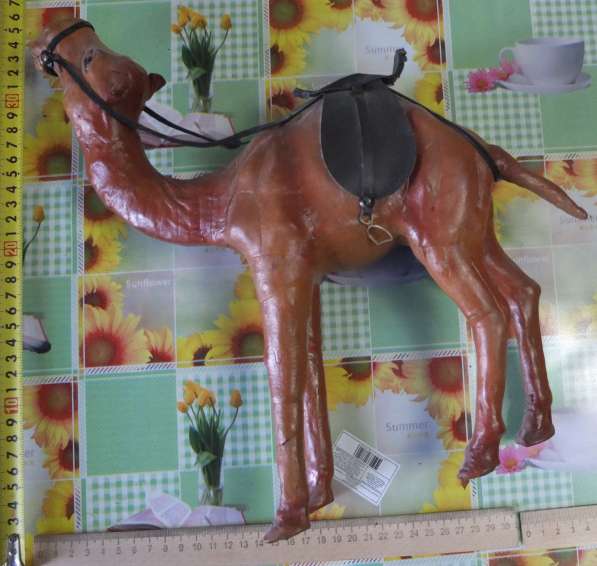Кожаная статуэтка Верблюд, натуральная кожа в Ставрополе фото 10
