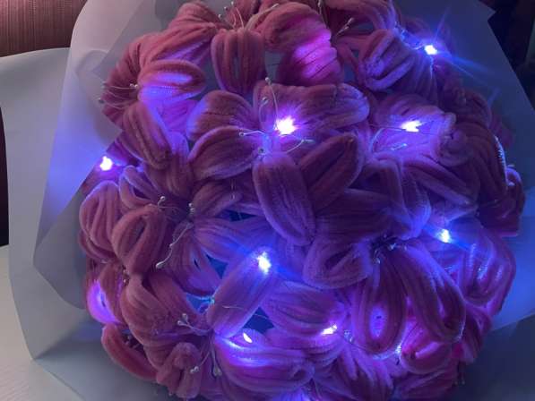 Букеты из синельной проволоки