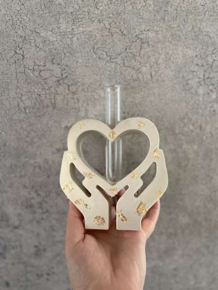 Гипсовые вазы ручной работы