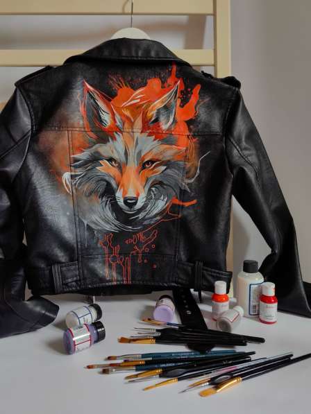 Роспись на одежде в Георгиевске фото 6