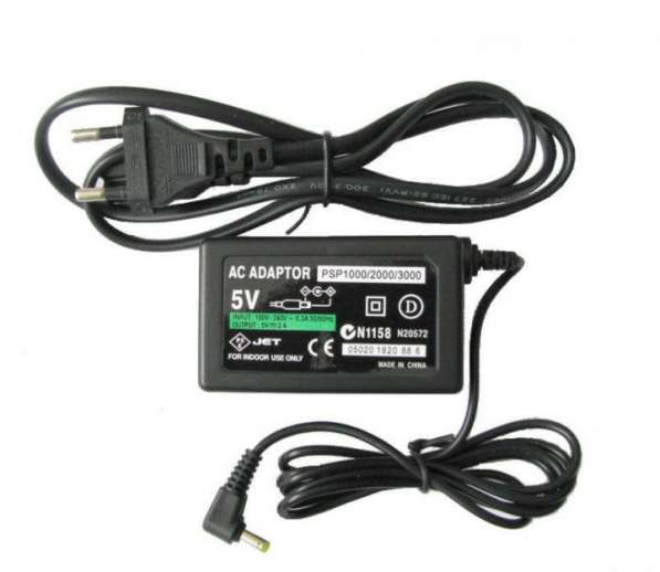 Блок питания для Sony PSP 1000. 2000. 3000 (новый) в Москве