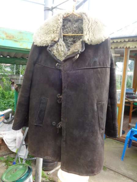 Овчиный тулуп 50-52 размер, зимняя куртка 54-56 размер в Екатеринбурге