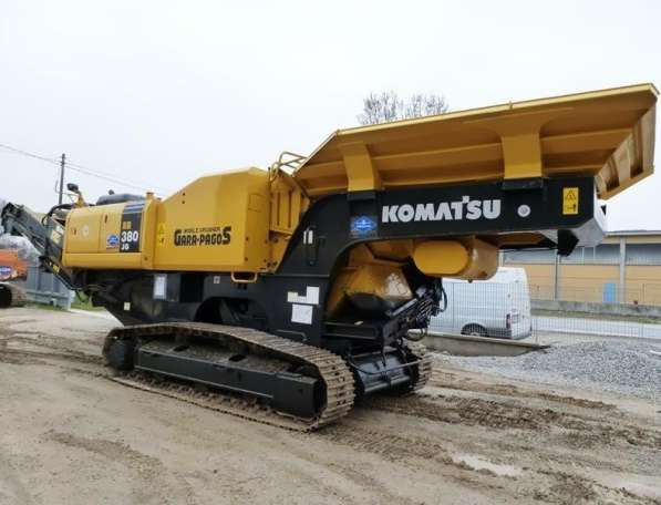 Запчасти гусеничного хода дробилок Komatsu