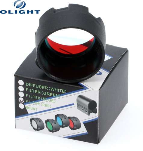 Olight Фильтр красный для фонарей Olight M22 / M21 в Москве фото 4
