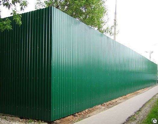 Забор из профнастила в Краснодаре фото 5