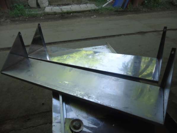 Полка нержавеющая сталь длина 1200 мм