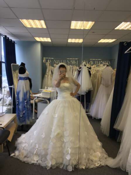 Новое шикарное свадебное платье в Москве фото 4