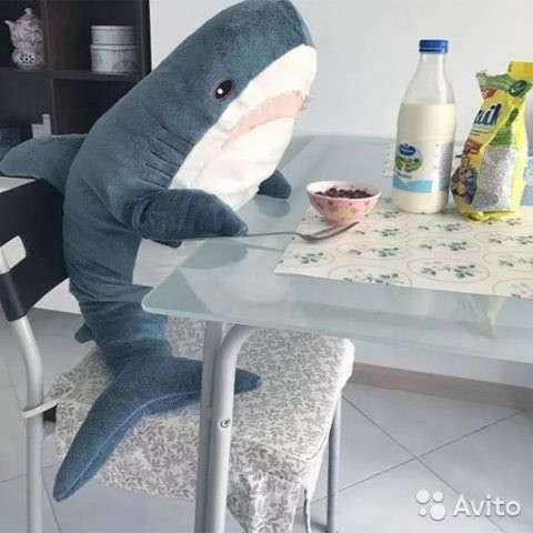 Мягкая игрушка «Акула» в Обнинске