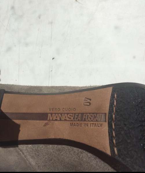 Замшевые итальянские туфли в Санкт-Петербурге фото 3