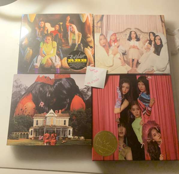 Red velvet k-pop album