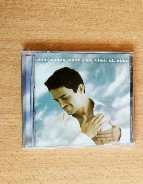 Фирменный CD Alejandro Sanz «El alma al aire»