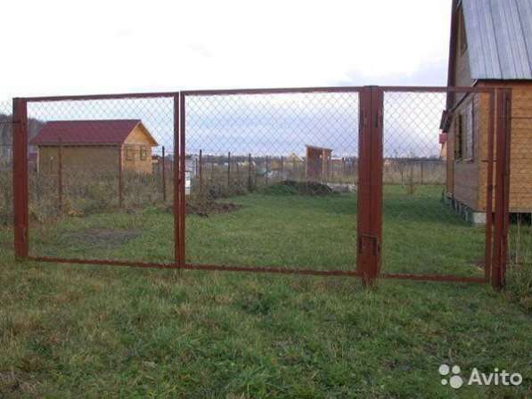Садовые металлические ворота и калитки в Липецке фото 5
