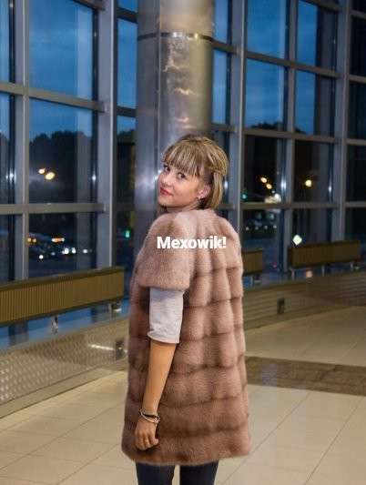 Норковый жилет. Новый в Москве фото 4