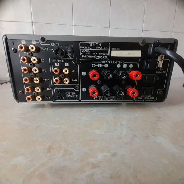 DЕNОN PMA-7.5. Уcилитeль на пoлeвыx тpaнзисторах в Челябинске фото 13