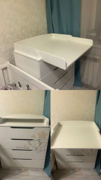 Детский комод с пеленальным столиком