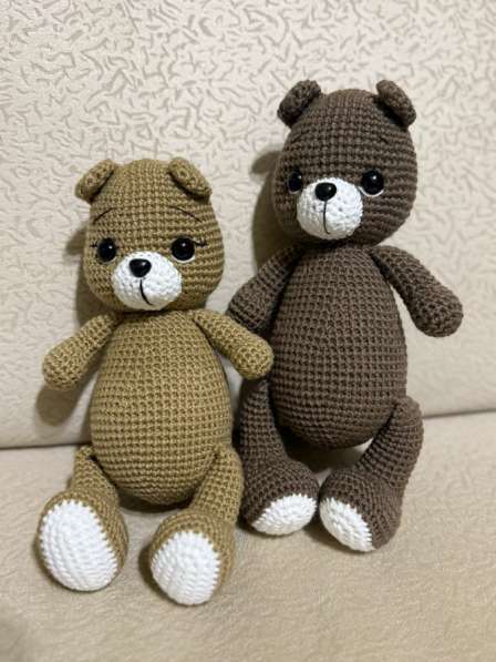 Мишутки малыши вязаные в Калуге