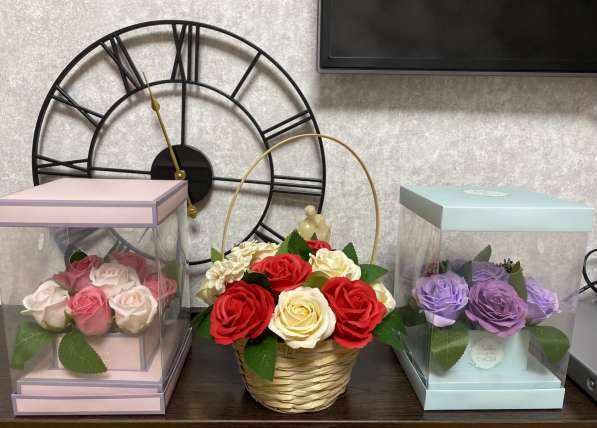 Букеты из мыльных роз в Томске фото 4