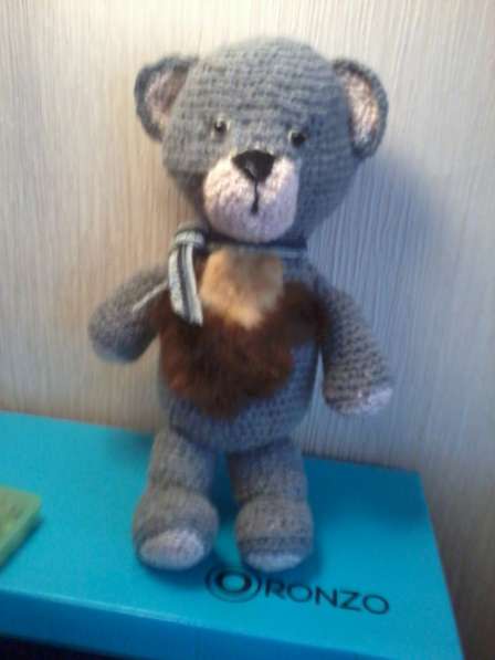 Вязаные игрушки кукла в фото 16