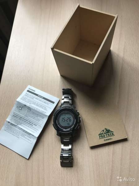 Японские мужские наручные часы Casio PRG-200T-7E